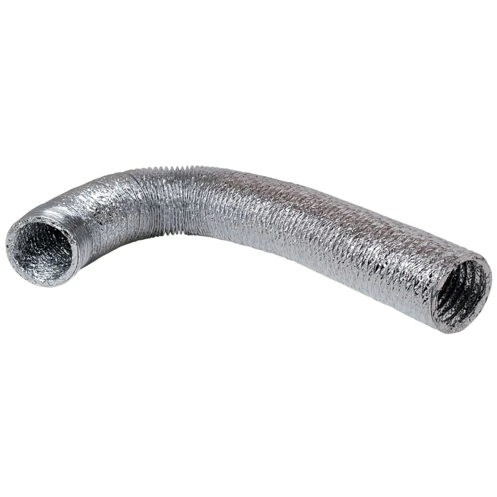 Aldes aluminium afzuigslang Ø 150mm, 10 meters long, flexible ventilation duct for exhaust systems.