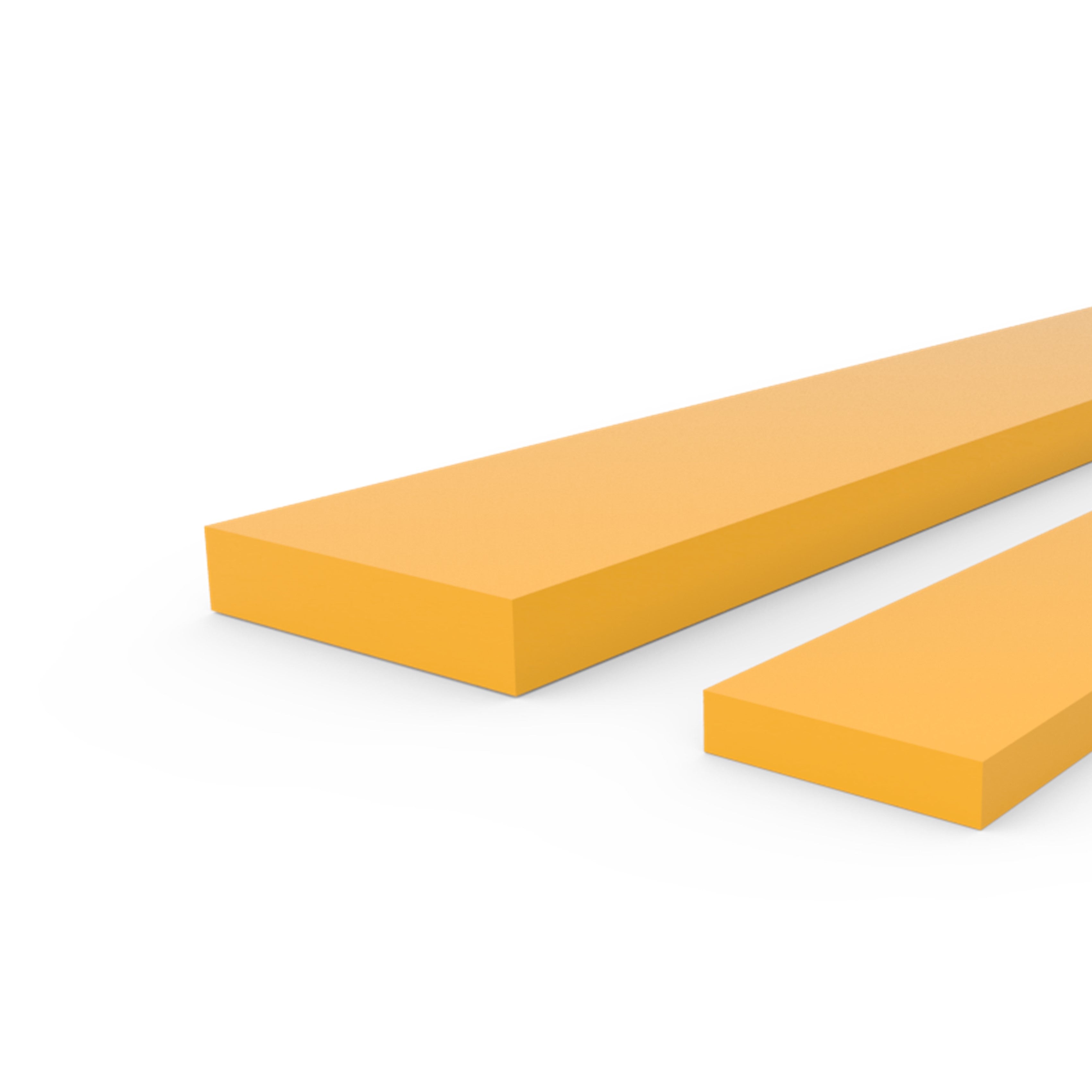 RuplaTec PU stroken sheets and strips in various sizes, showcasing a smooth surface and flexible material.